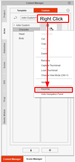 Create CTA actor in CTA 02.png