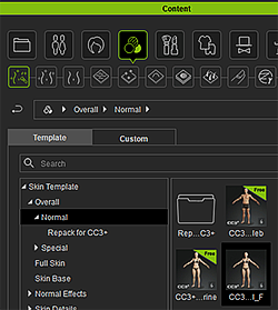 Scan to cc3+ loading preset skin material.png